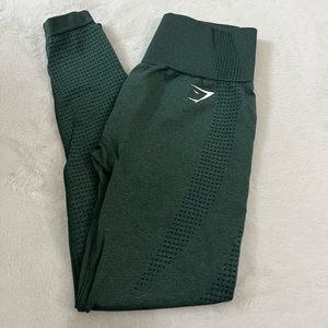 Gymshark Vital Seamless 2.0 Leggings - Dark Green Marl